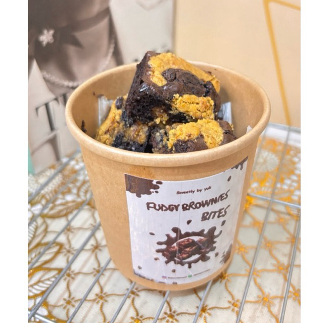 Browkies Bites Brownies cookies bites Fuddgy Brownies
