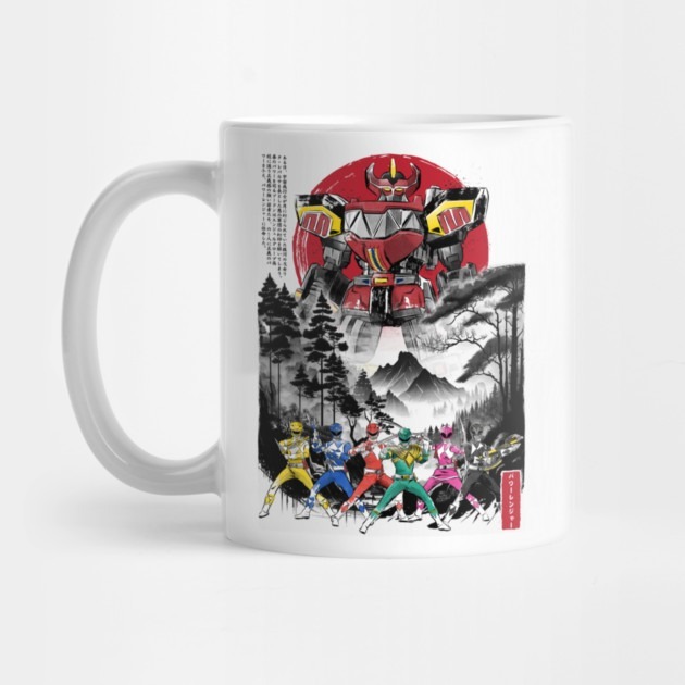 Rangers in Japan Power Rangers Tea Mug