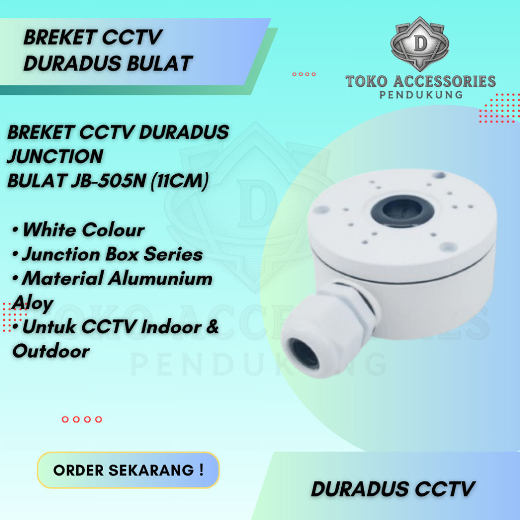 Bracket Duradus Junction Box DURADUS BESI KUAT TEBAL OUTDOOR CCTV