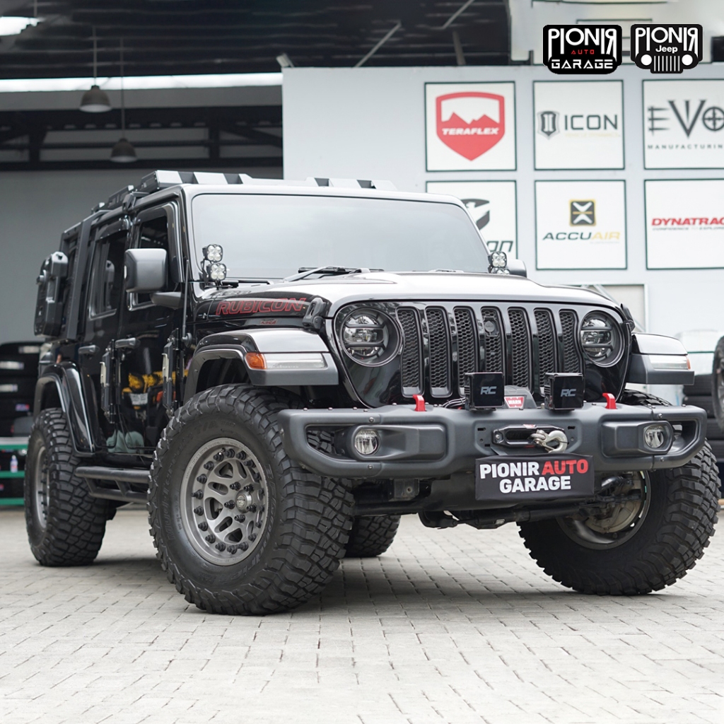 Roofrack Jeep JL Roof Rack Jeep JL Roof Rack Jeep Wrangler JL 2018 + Model Poison Spyder Without LED