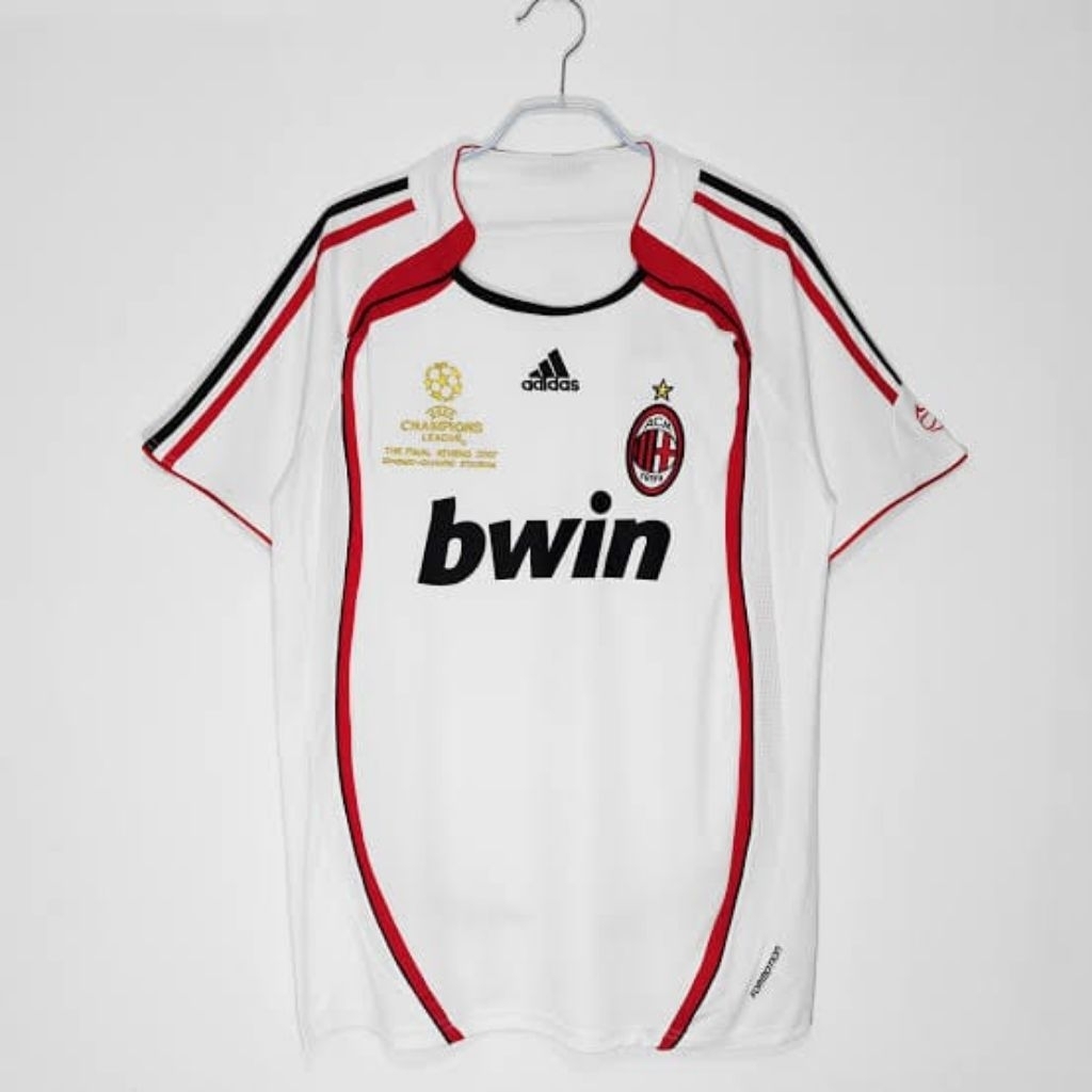 JERSEY RETRO MILAN AWAY 2006 2007 FINAL ATHEN