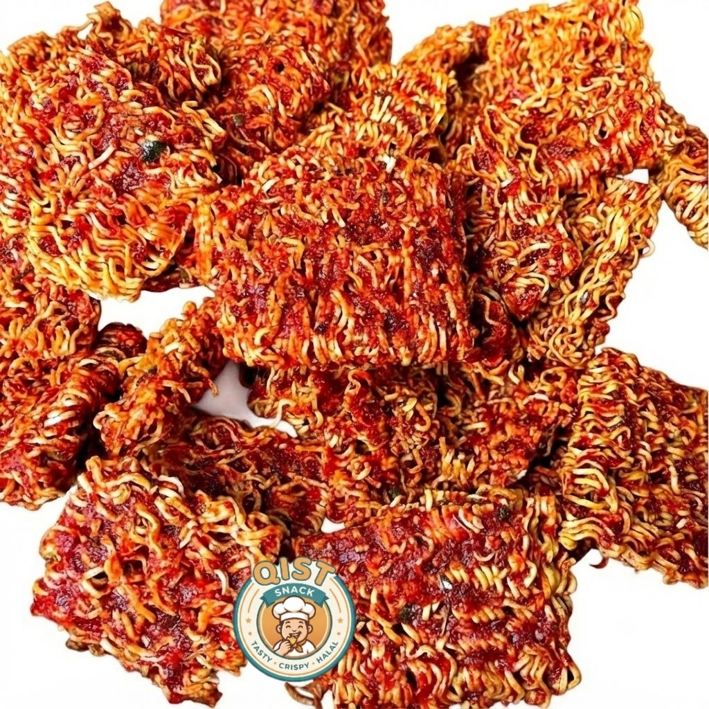mie kremes pedas mie kriuk pedas mie kriuk daun jeruk
