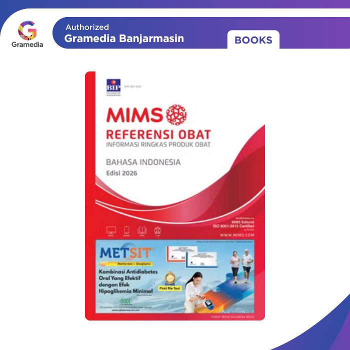 Gramedia Banjarmasin - MIMS REFERENSI OBAT BAHASA INDONESIA EDISI 2026