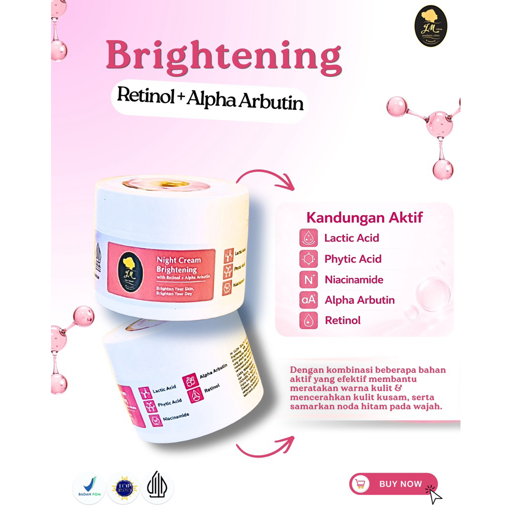 Paket BRIGHTENING JM GLOW - JM GLOW Beauty - JM GLOW Mojokerto - JMGlowBeauty Skincare - JM GLOW Can