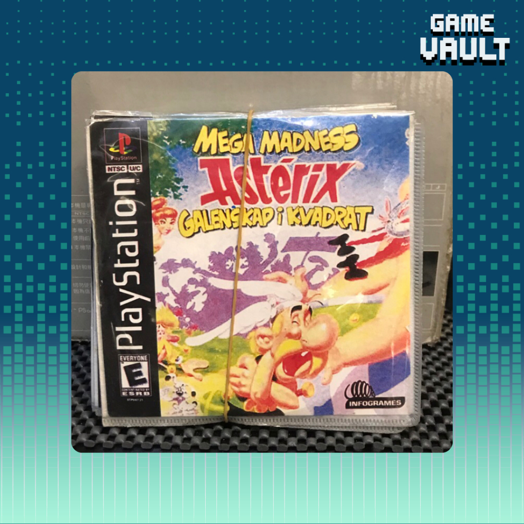 Asterix PS1 kaset kopab game cd ps 1