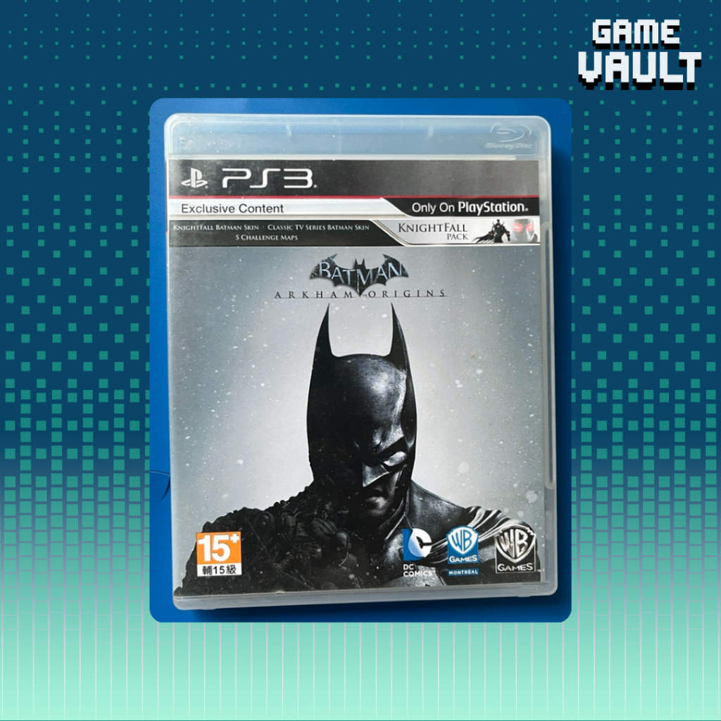 Batman Arkham Origins PS3 kaset bd game cd ps 3 original playstation