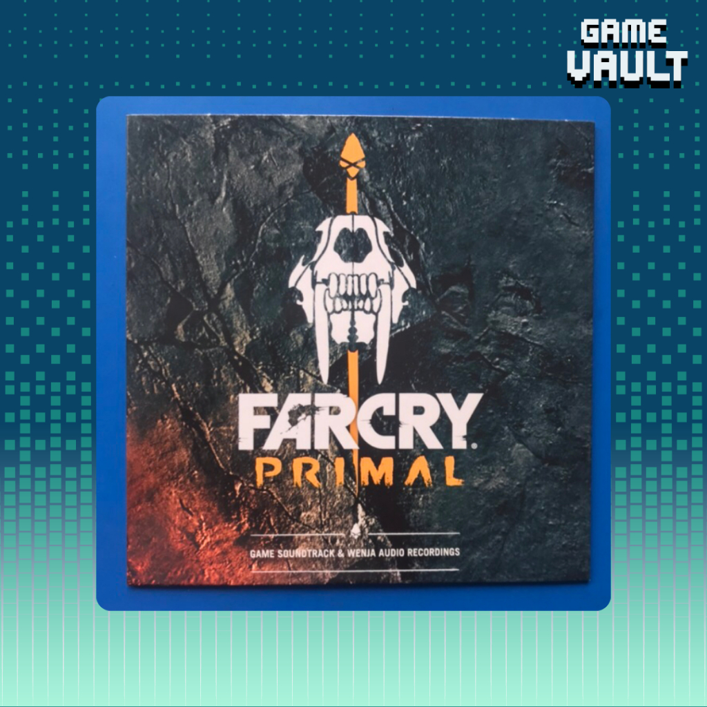 CD Soundtrack Farcry Primal Original copotan dari bd kaset game far cry PS4 PS5 Xbox One
