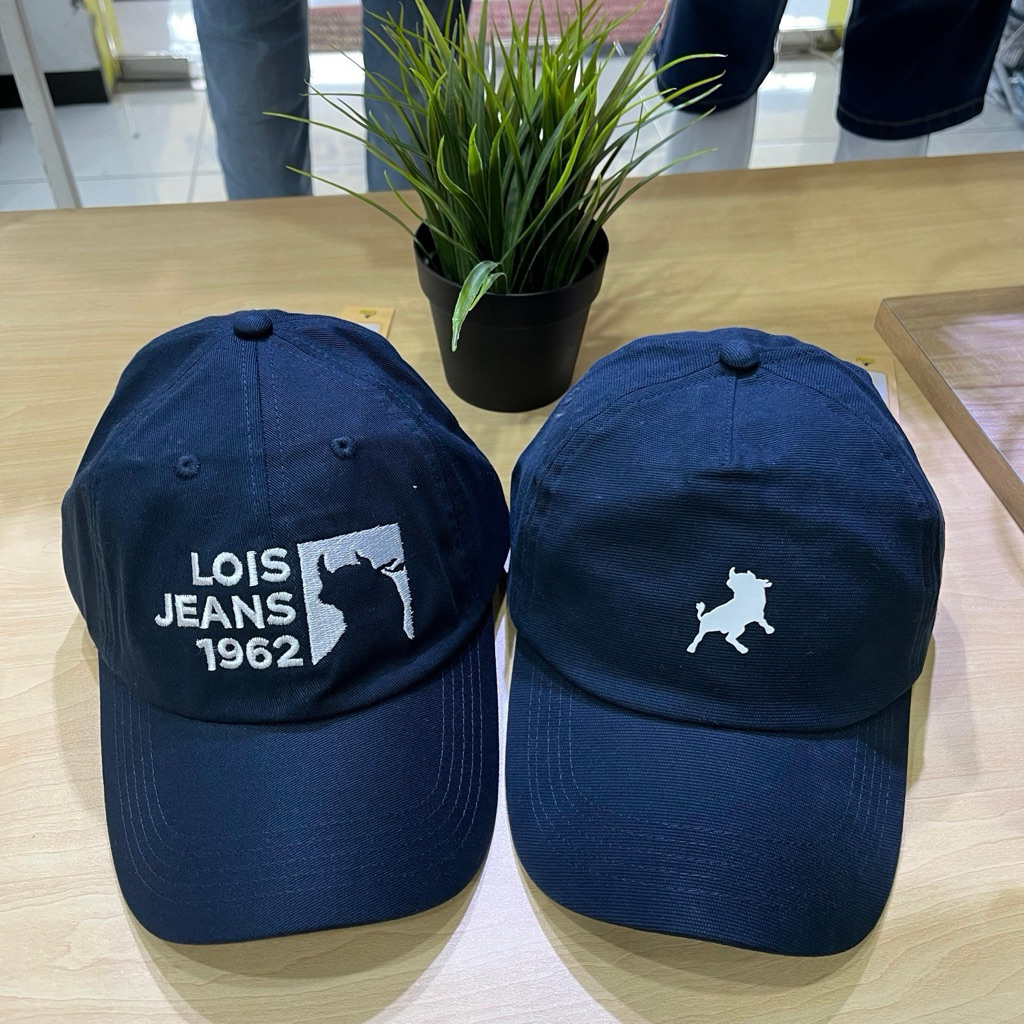 topi lois pria terbaru original // navy serries