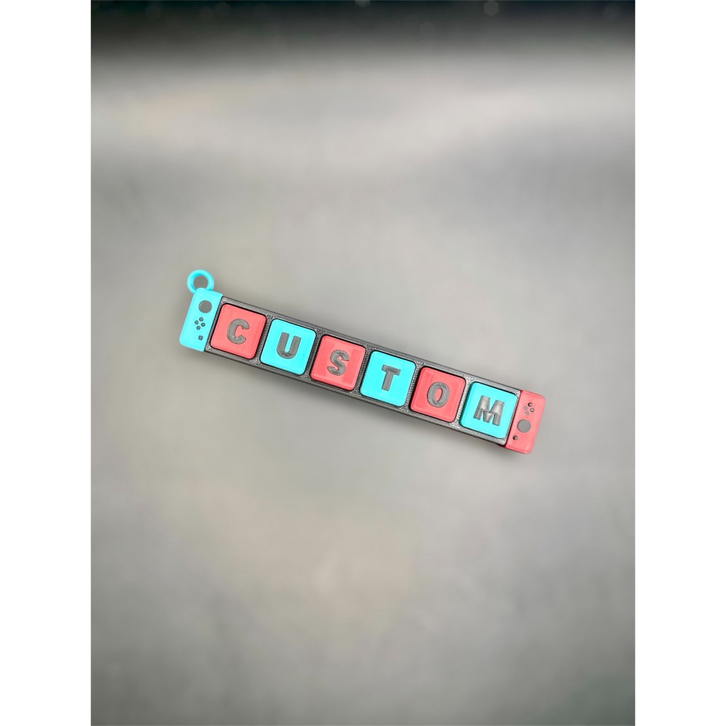 Nintendo switch custom-clickers keychain