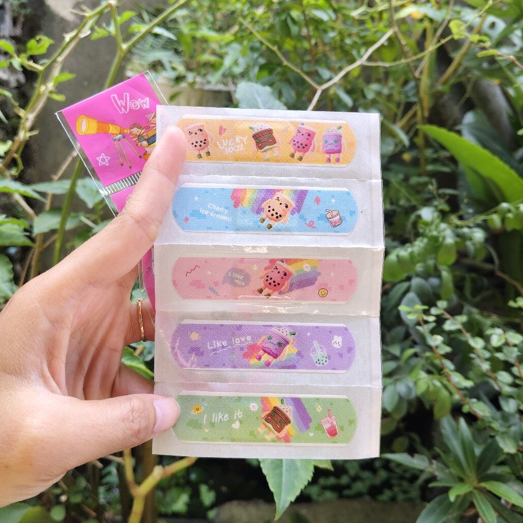 plaster karakter hansaplast karakter / plaster motif / hansaplast lucu menarik