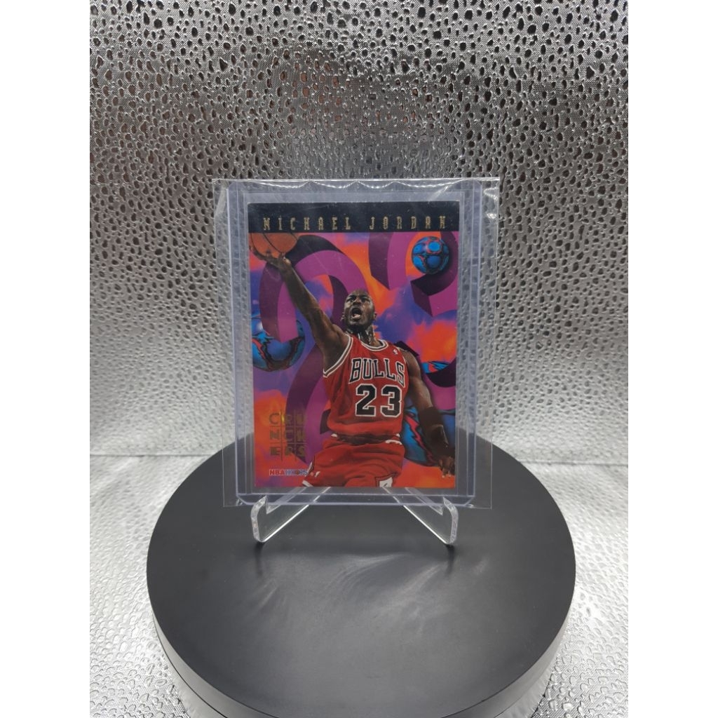 1995-96 NBA Hoops Number Crunchers #1 MICHAEL JORDAN