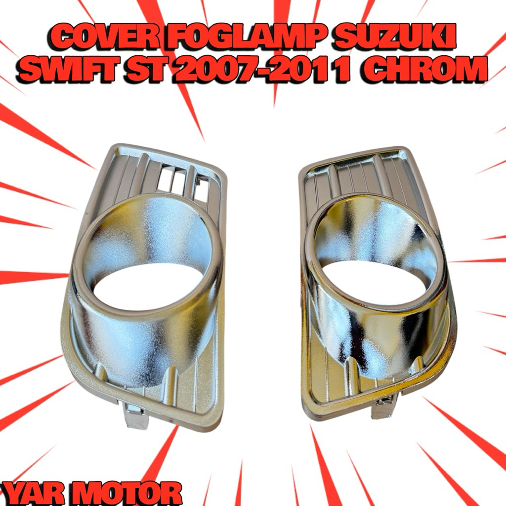 COVER FOGLAMP SUZUKI SWIFT ST RING FOGLAMP ERTIGA SUZUKI SWIFT ST CHROME