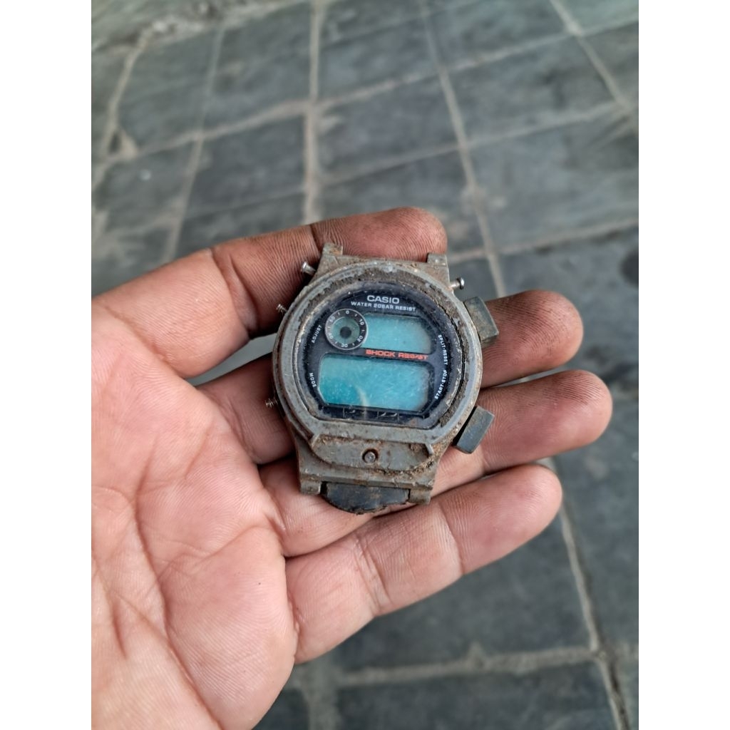 Jam Casio DW 9500M original off bahan