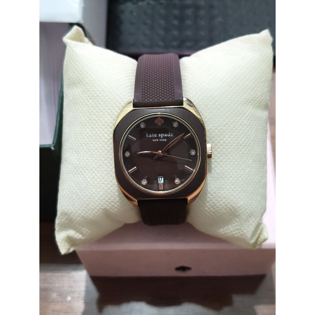 Jam tangan wanita coklat KS