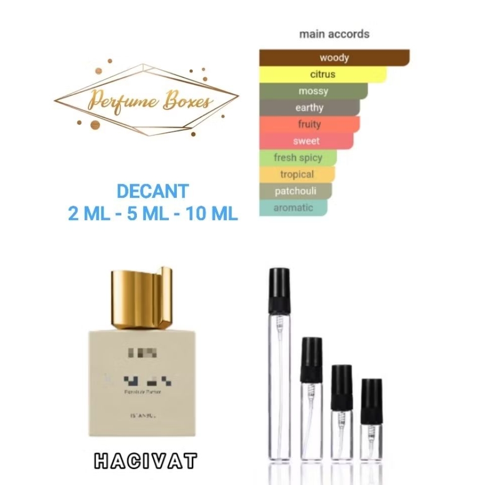DECANT PARFUM H4C1V4T EXTRAIT DE PARFUM UNISEX  2 ML - 5 ML - 10 ML