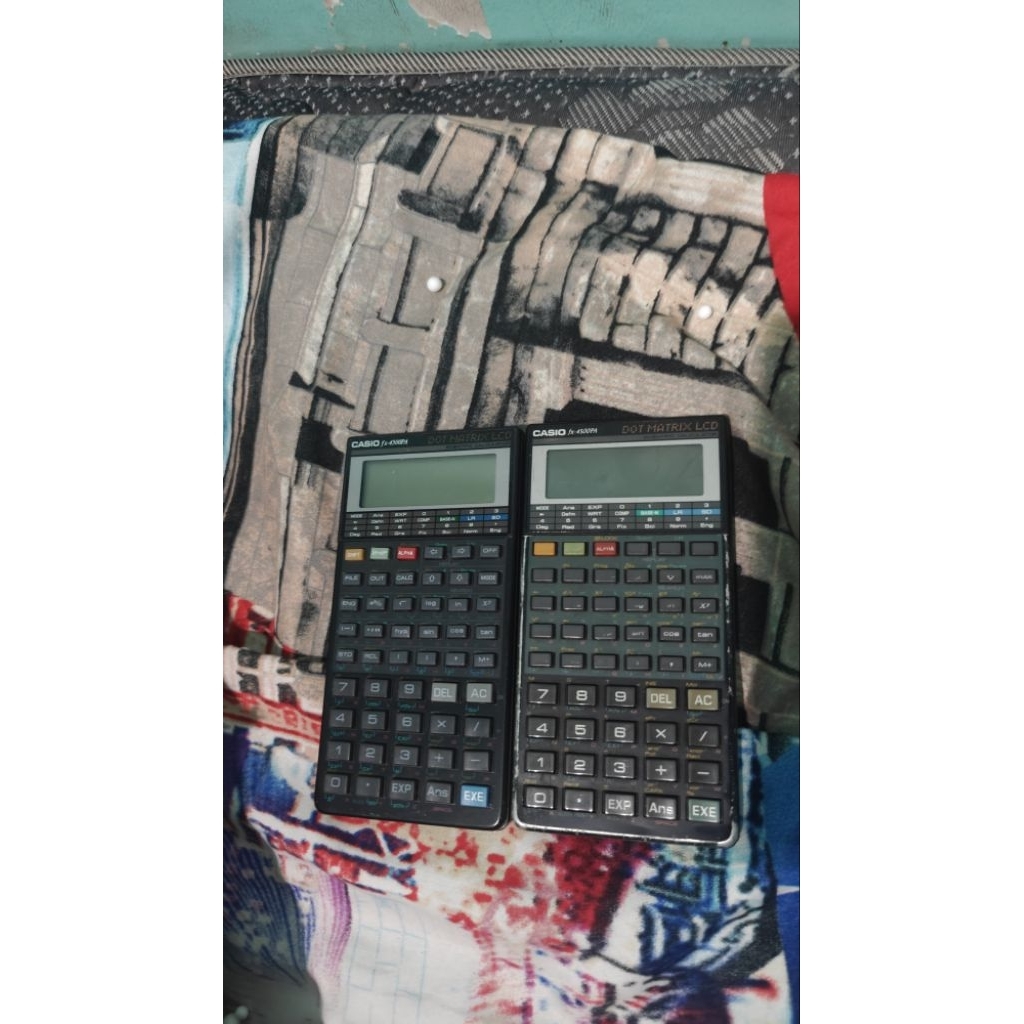 Casio fx4500PA kondisi mati,bisa untuk spare part