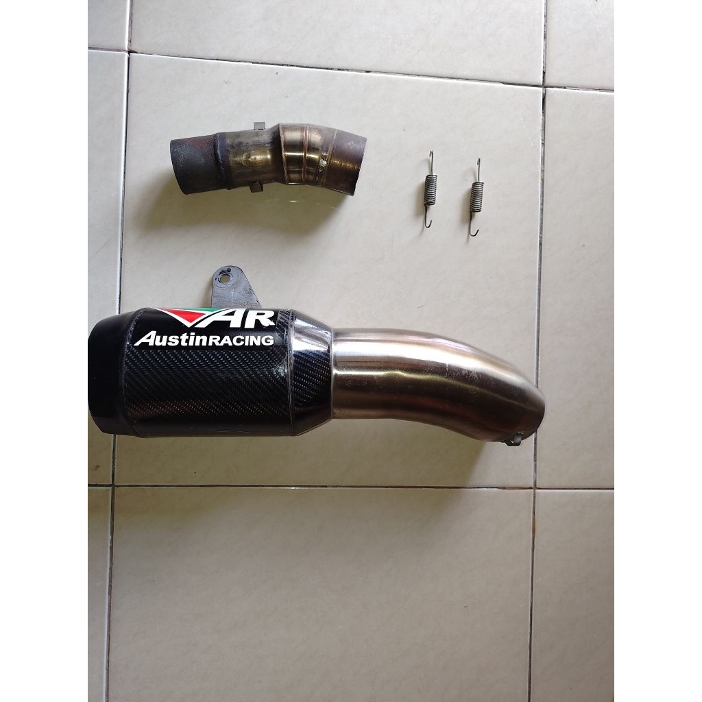 knalpot slip on replika Austin Racing CBR250RR Second