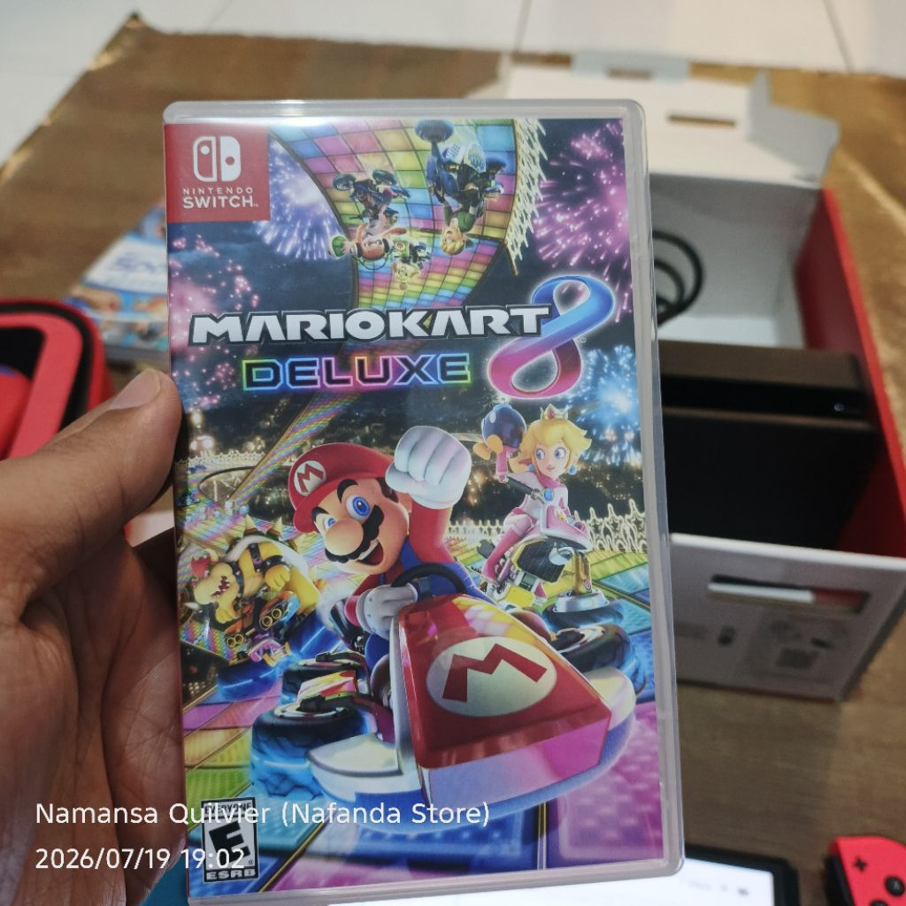 Kaset Nintendo Switch Mario kart 8 [SECOND]