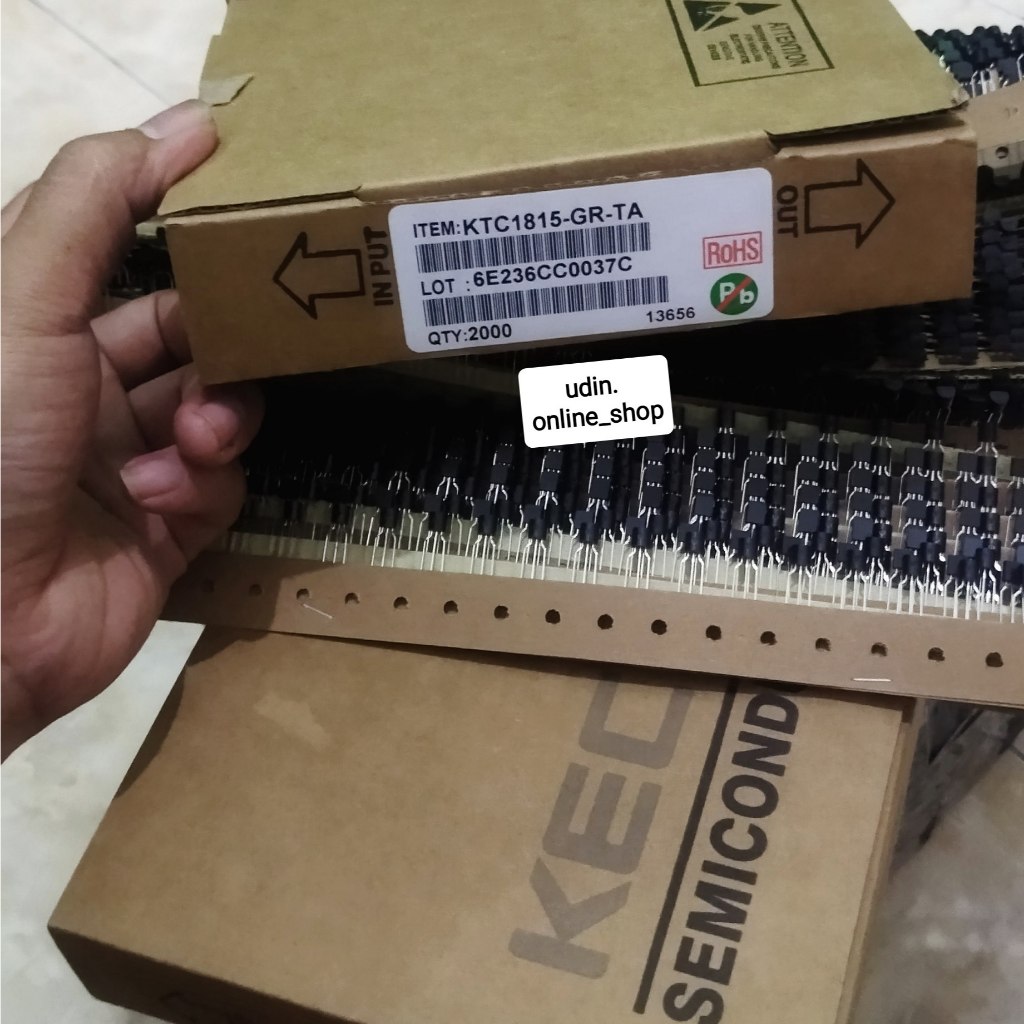 (50pcs)TR C1815 A1015 KEC KTC1815  KTA1015 Original Transistor Kualitas Bagus