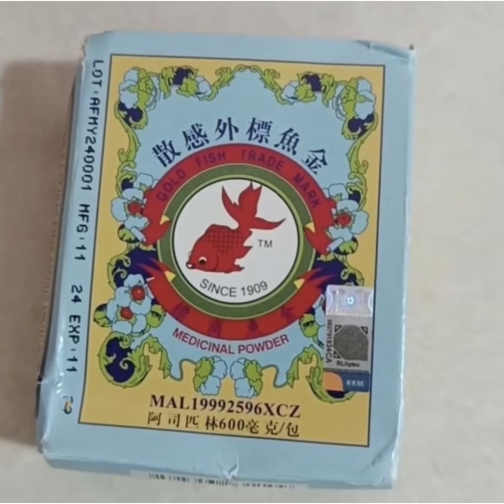 Obat Serbuk Cap Ikan Mas //Puyer Demam Original