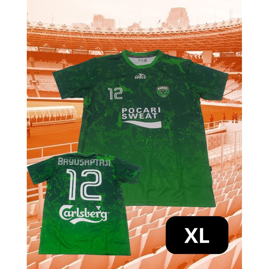 JERSEY Vamos Futsal FC 2017 AFC ORIGINAL Specs Apparel
NNS: Bambang Bayu Saptaji (BBS) 
SIZE: XL