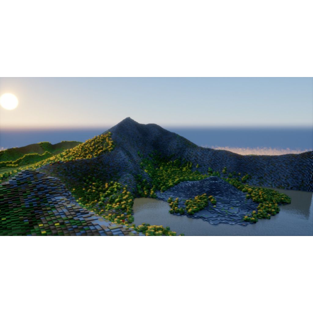 Gunung Rinjani Minecraft (Java Only)