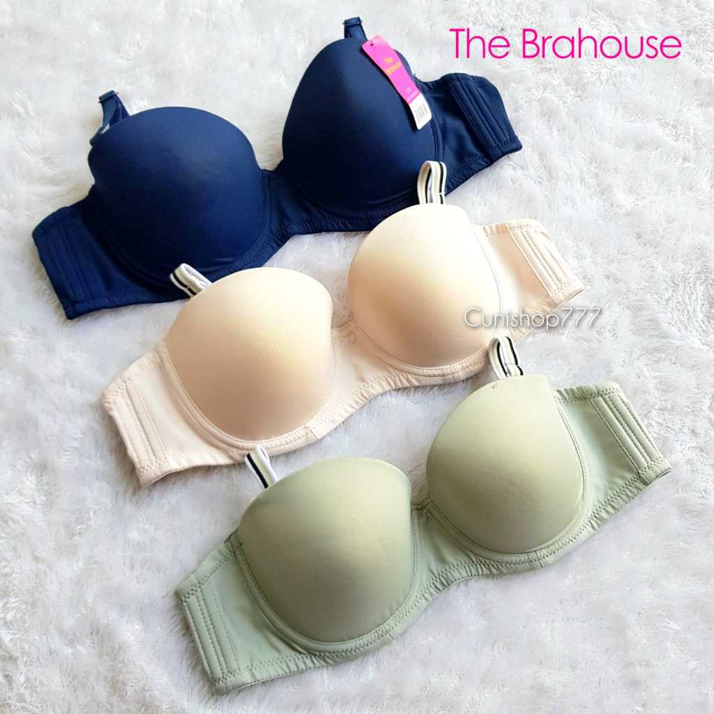 BRA HOUSE BRA PAKAI KAWAT KEMBEN 34B 34C BH 1/2 CUP BERKAWAT HALF POLOS 847 1492