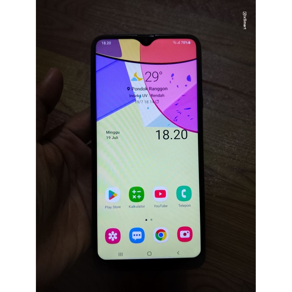 SAMSUNG a20s Ram 4/64 Minus Tidak bisa ngecas
