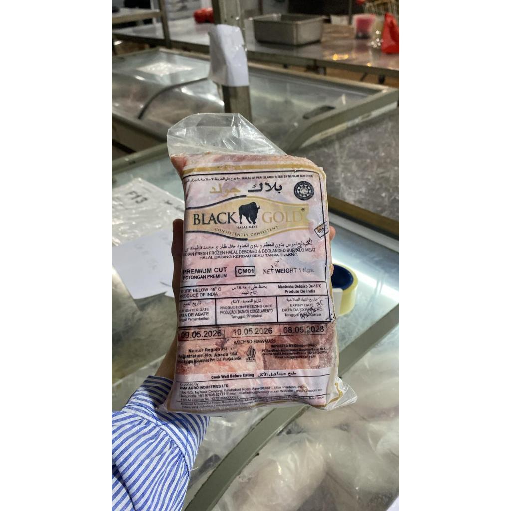 **CM 01** DAGING KERBAU murah  berat 900 sd 1kg/daging kerbau premium/daging kerbau harga terjangkau