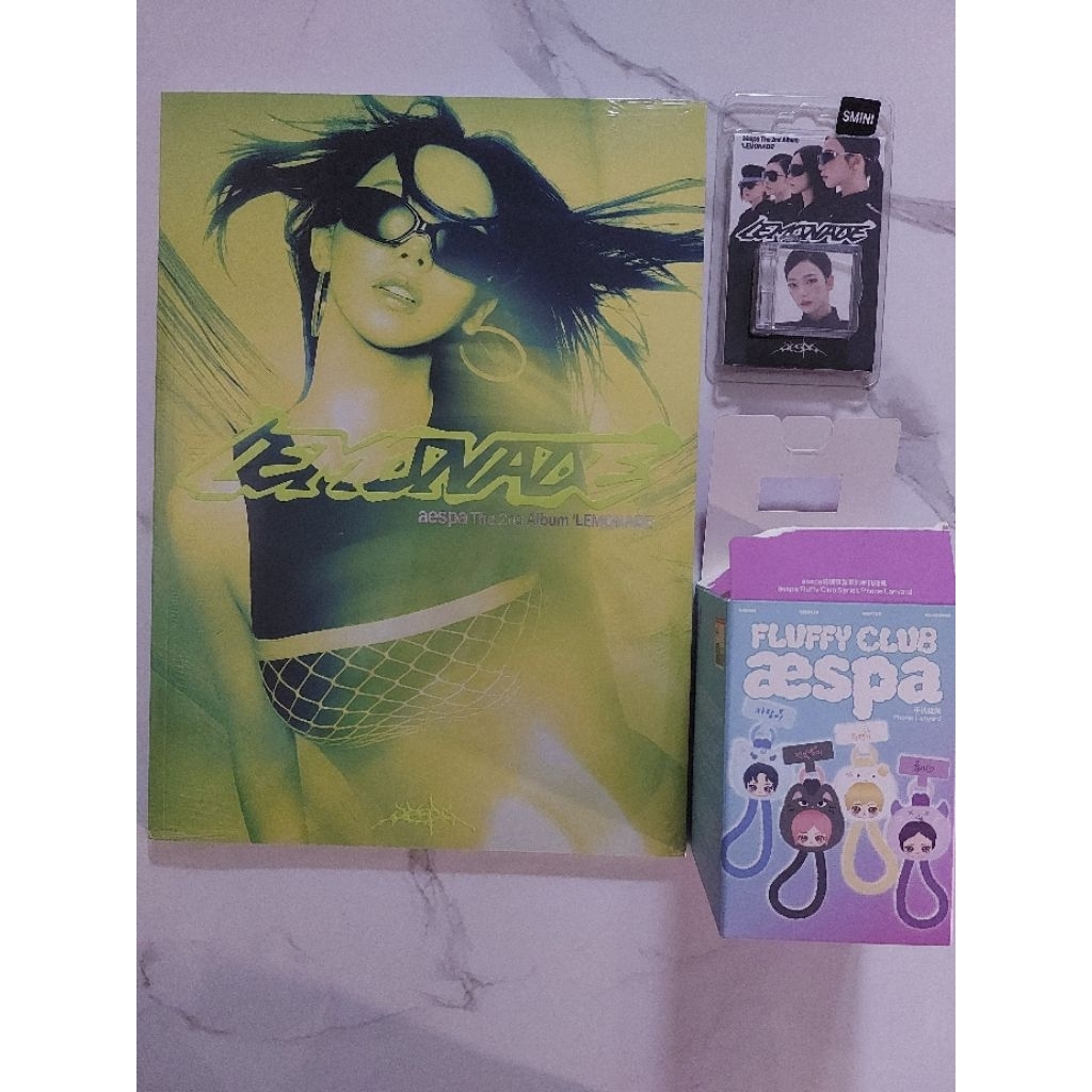OFFICIAL ALBUM AESPA LEMONADE ACID SMINI KARINA VER  SEALED