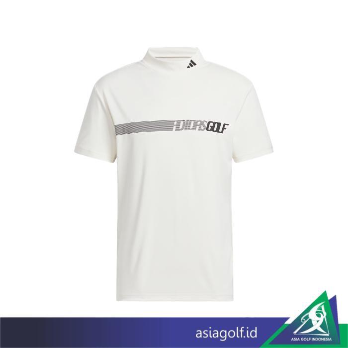 Baju Golf Adidas Mock Neck Original Fleksibel Nyaman