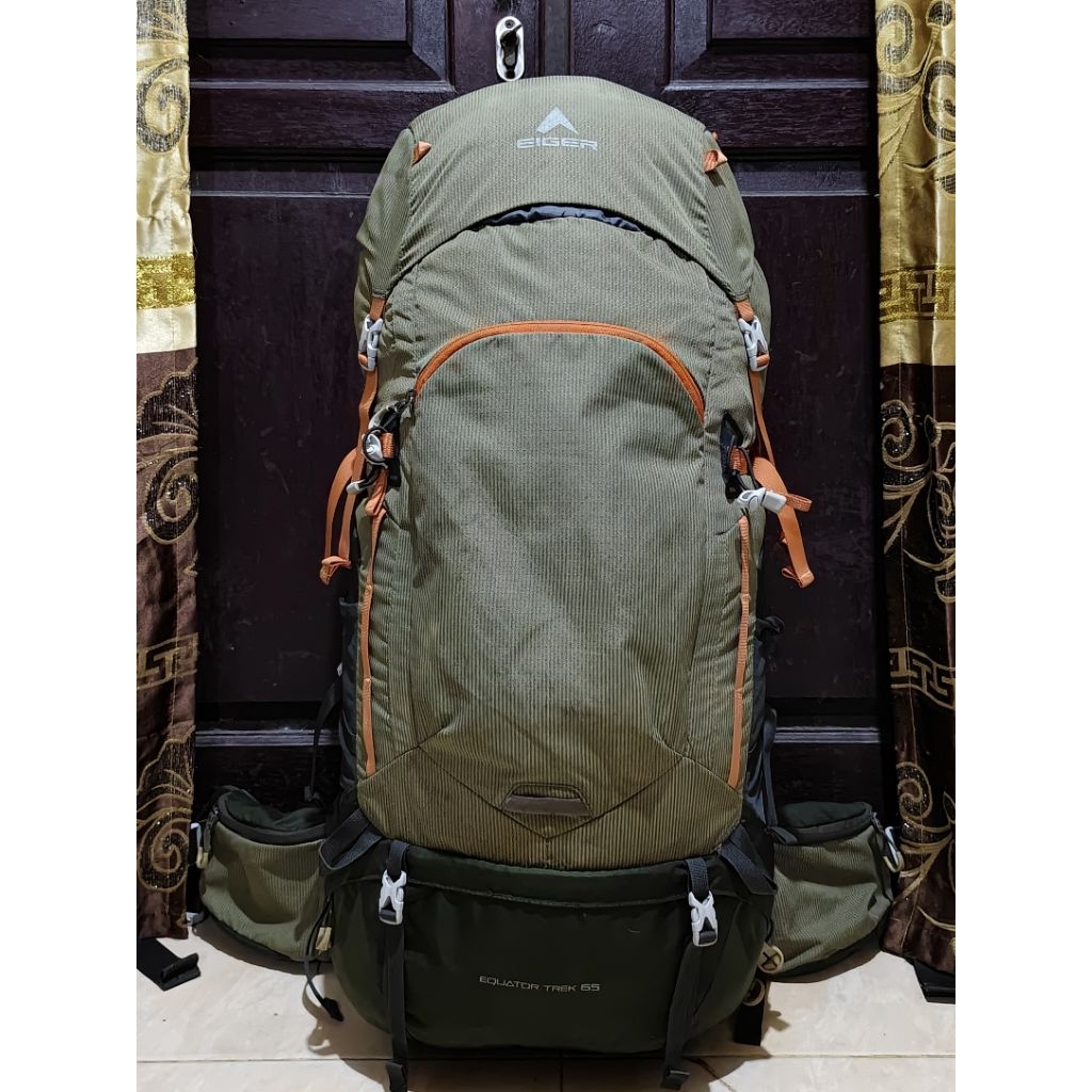 Eiger Equator trek 65L olive