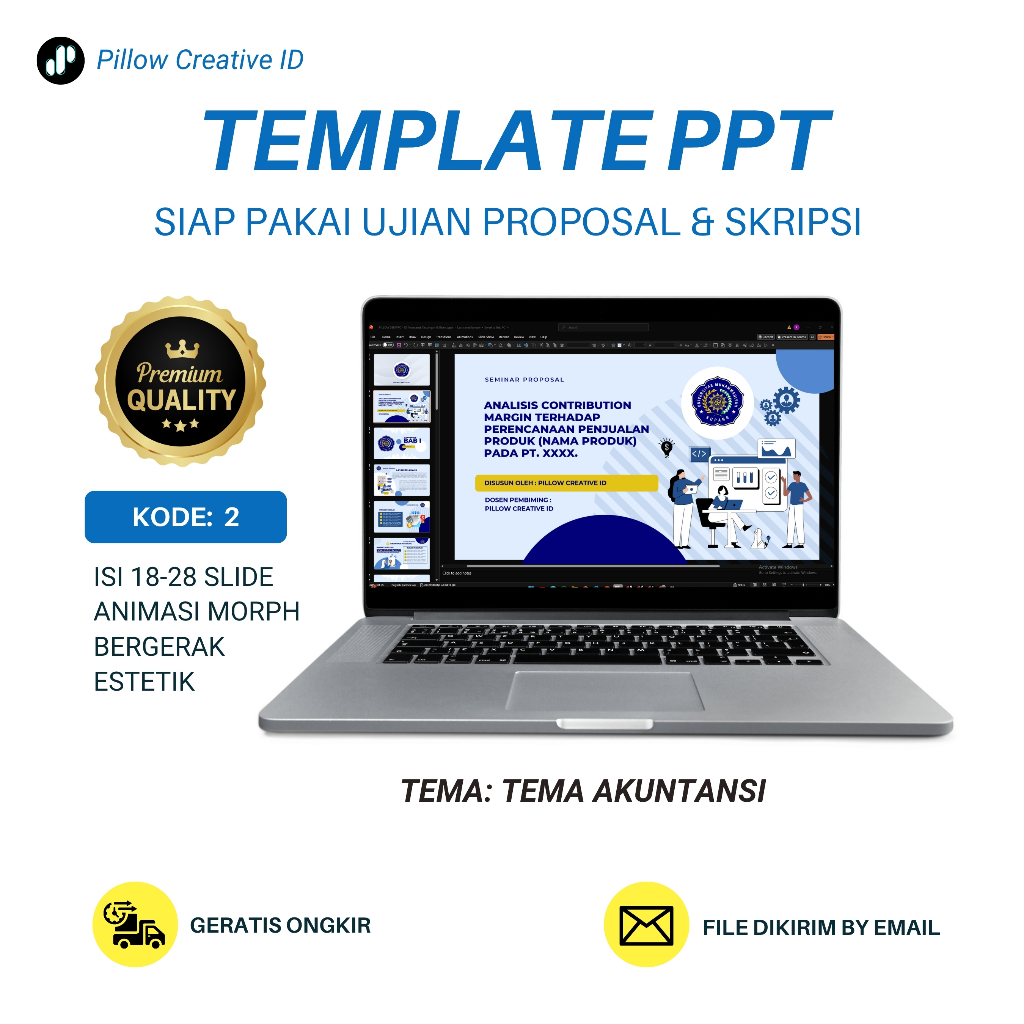 Template - Tema Akuntansi Keuangan dan Bisnis (Bundle Kode 02)