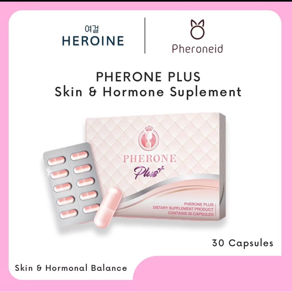 Pherone Plus - Female Hormones & Skin Supplement