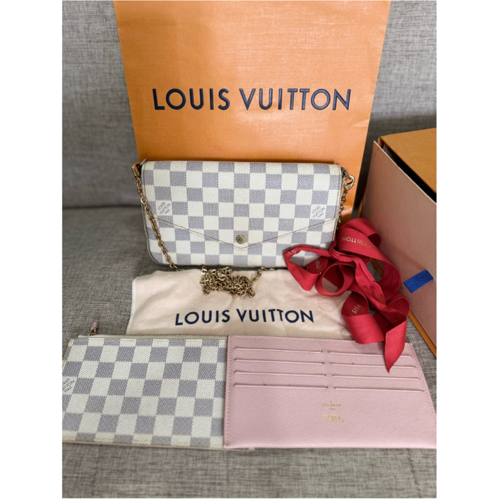 Preloved LV Felicie Pochette Louis Vuitton