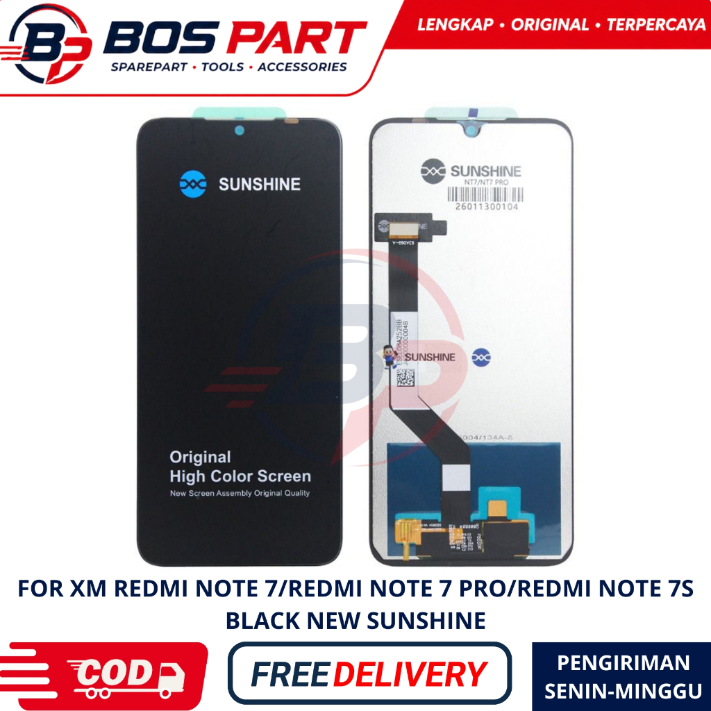 LCD TOUCHSCREEN XIAOMI REDMI NOTE 7 / REDMI NOTE 7 PRO / REDMI NOTE 7S