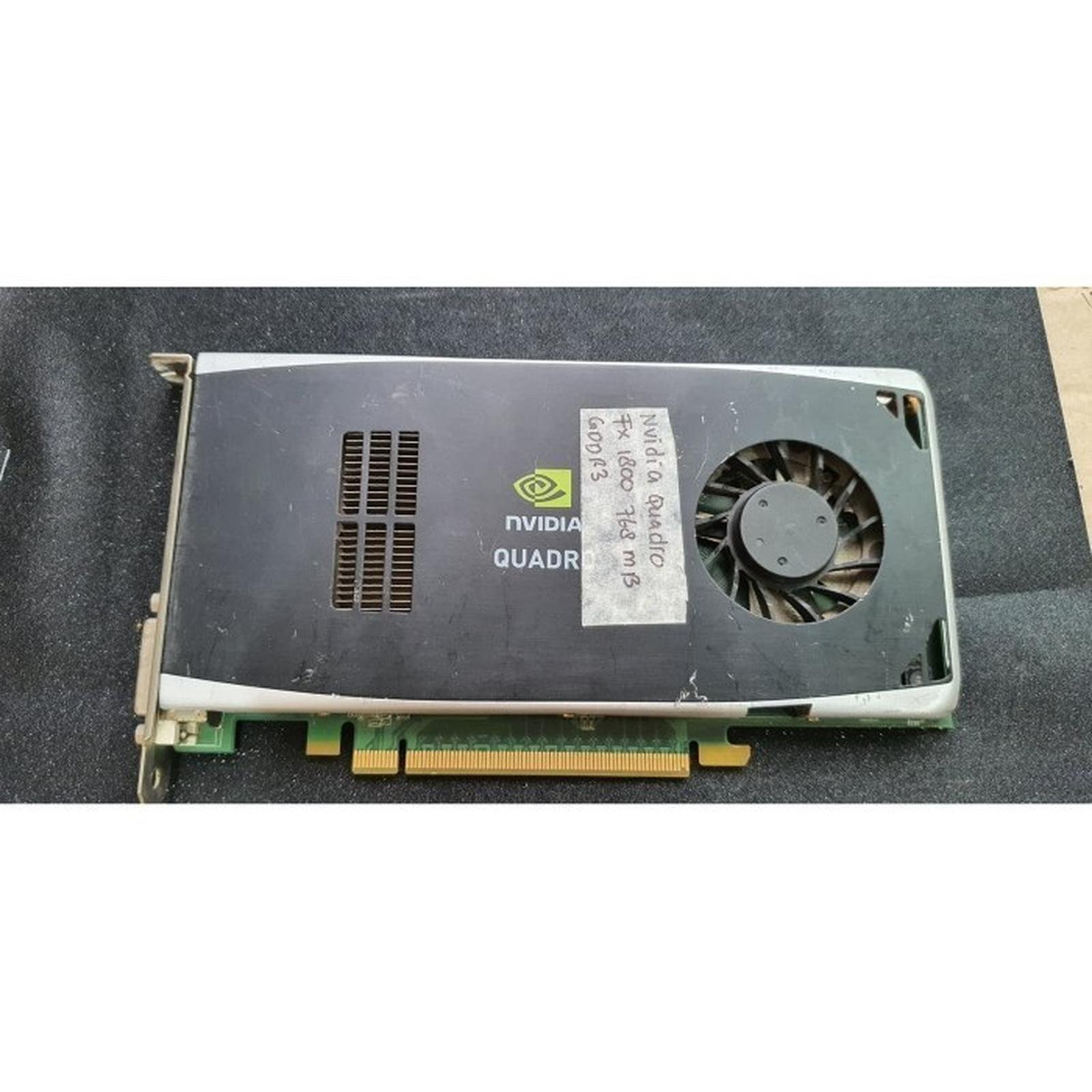 VGA NVIDIA QUADRO FX1800 768MB DDR3 [ Bergaransi ]