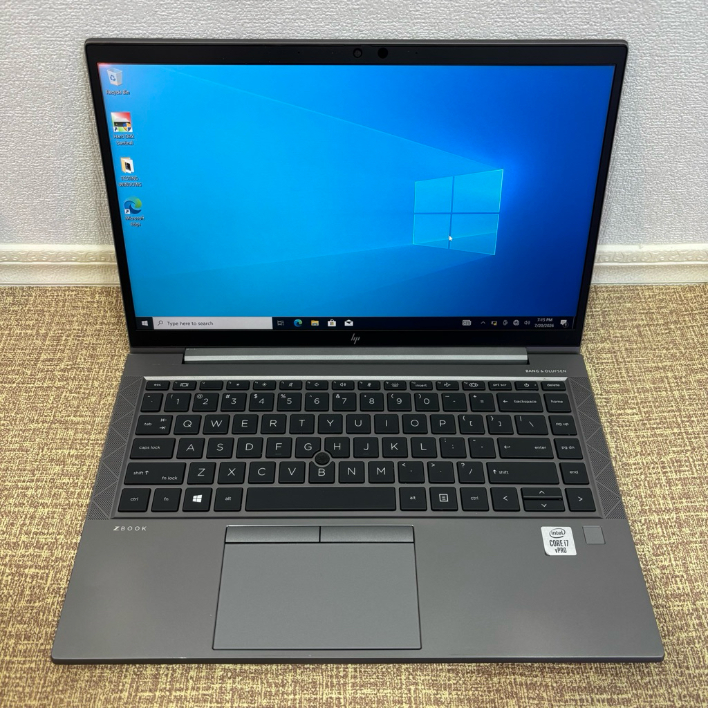 HP ZBOOK FIREFLY 14 G7 CORE I7 GEN 10 RAM 32gb SSD 512GB SECOND BERGARANSI ORIGINAL MULUS