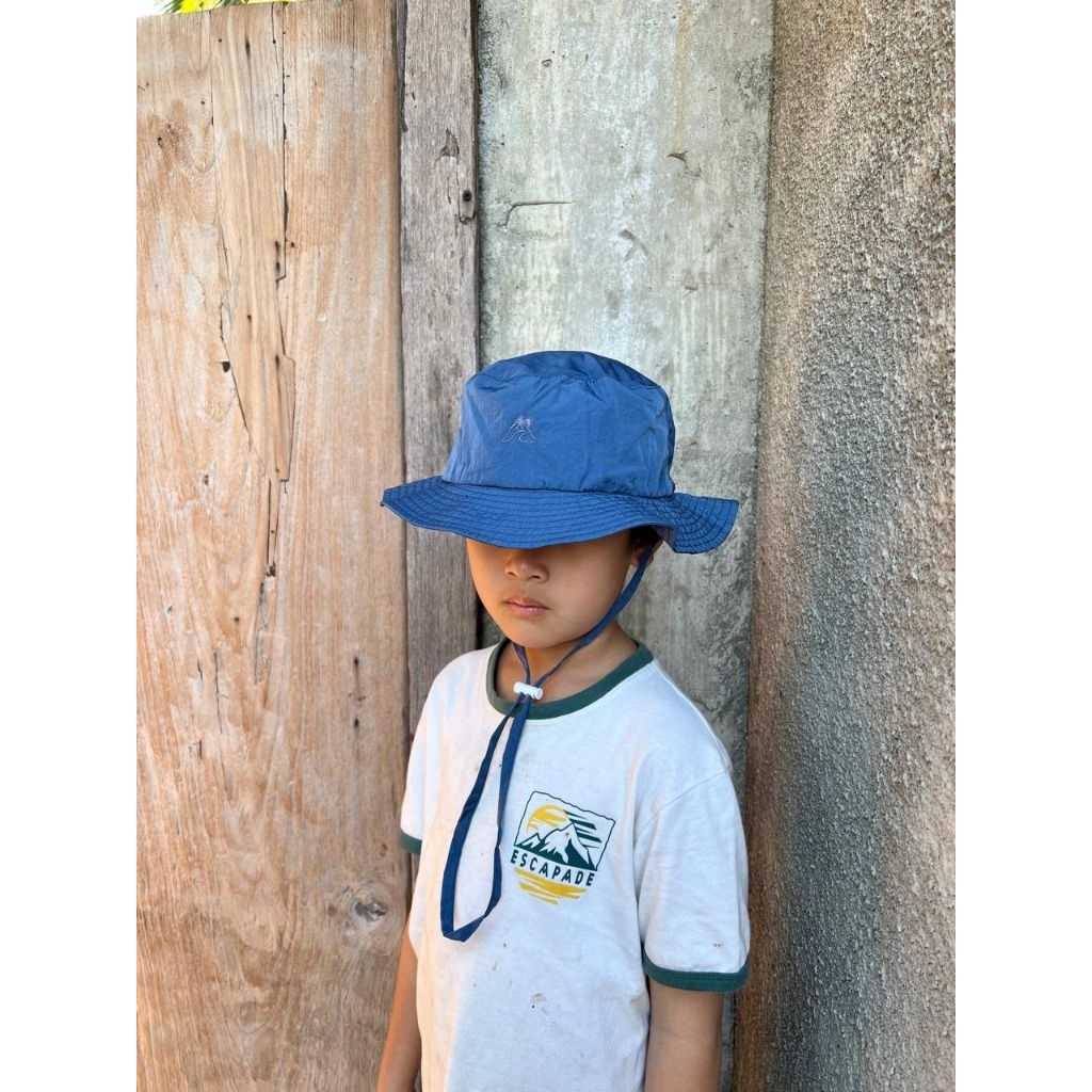 Little Wanderer - Gaharu Packable Bucket Hat - Bucket Hat Anak Bisa Dilipat