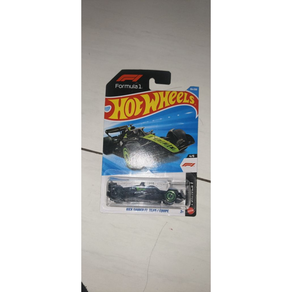 Hotwheels F1 Kick Sauber