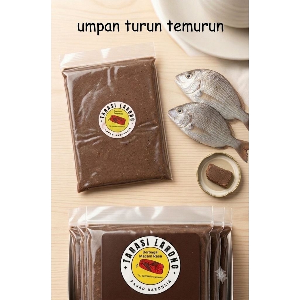 umpan racikan terasi larong target bekukon