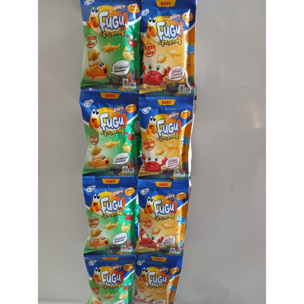 Oops Fugu&Friend Renceng isi 10pc