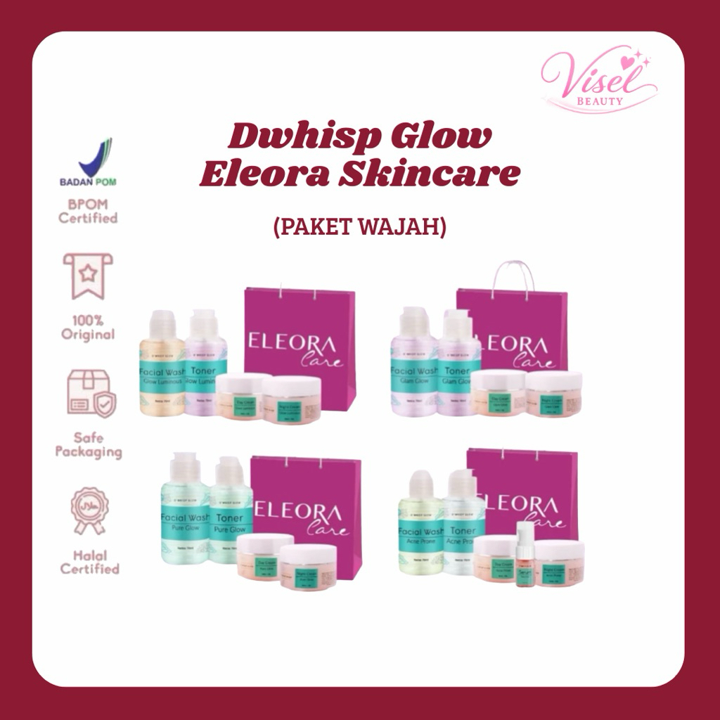 ELEORA BOOSTER DWHISP GLOW ELEORA SKINCARE ORIGINAL BPOM
