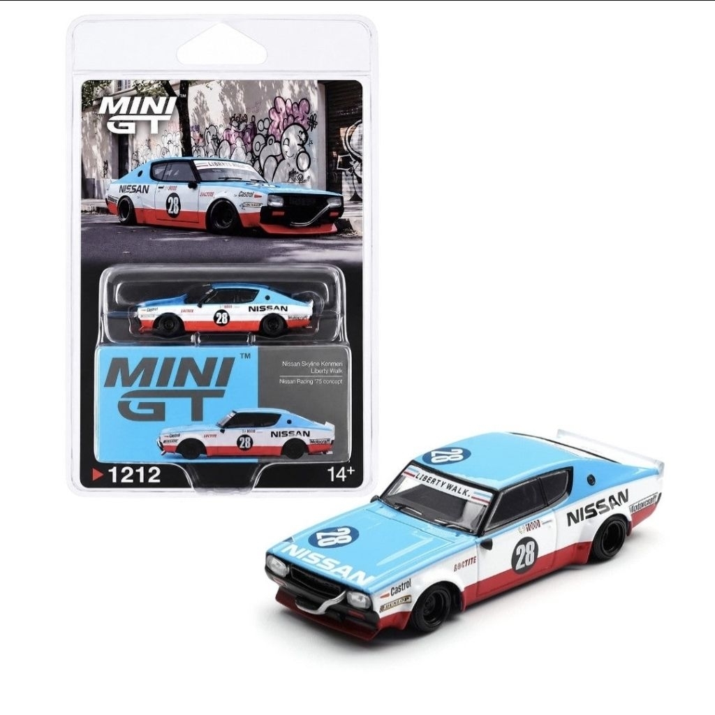 Miji GT 1212 Nissan Skyline Kenmeri Liberty Walk Nissan Racing '75 concept