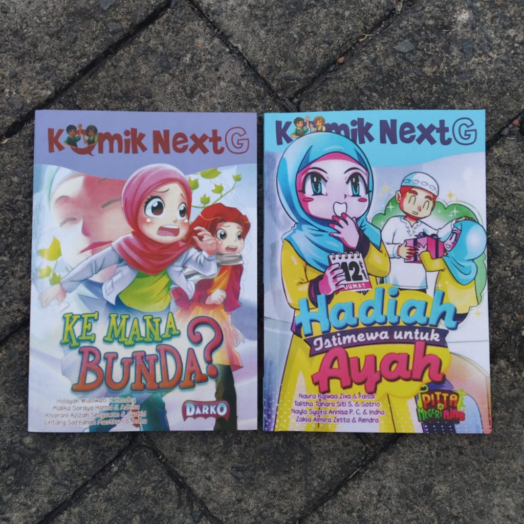 ( OBRAL ) PAKET 2 KOMIK ANAK ANAK // KOMIK ISLAMI // KOMIK BESTSELLER // HADIAH UNTUK  AYAH // KE MA