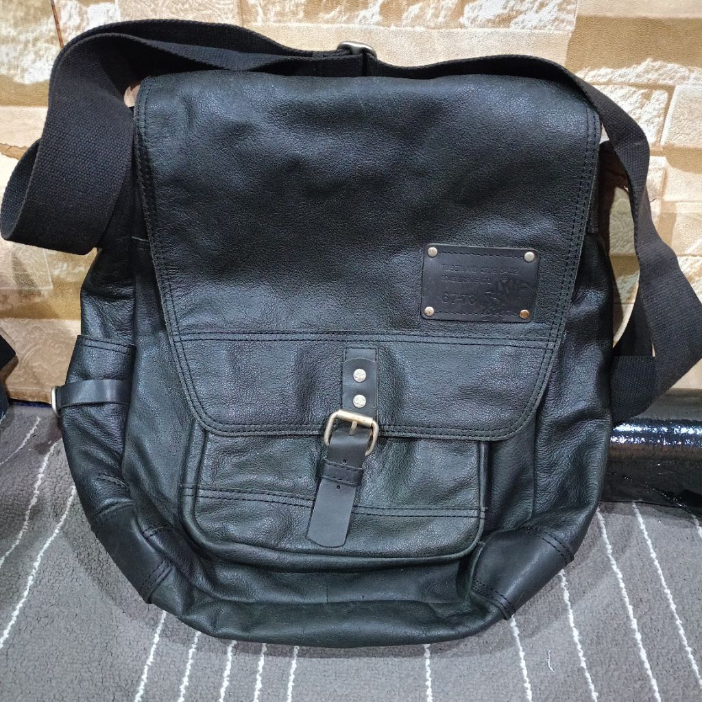 Tas Selempang Timberland Full Kulit