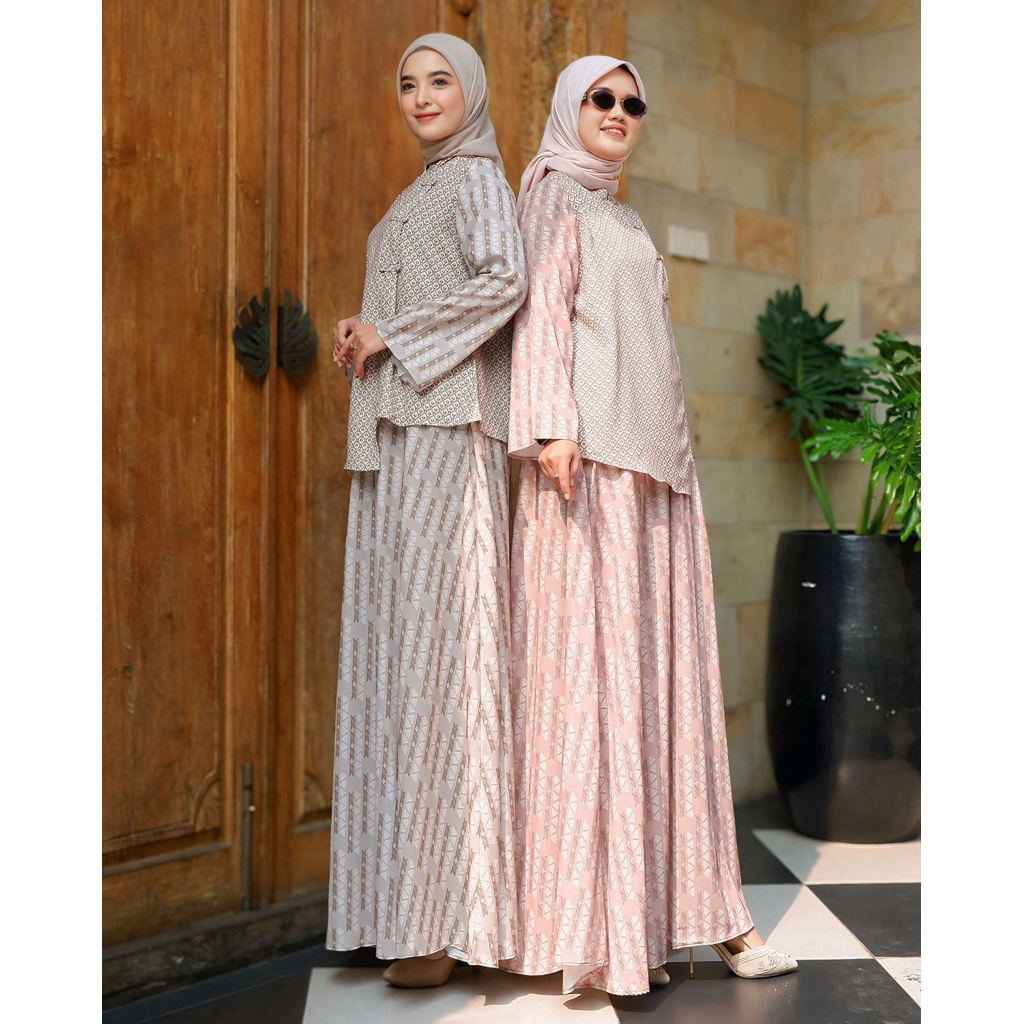 ZOEYA SET ONESET KEKINIAN TERBARU OLIVIA MJ