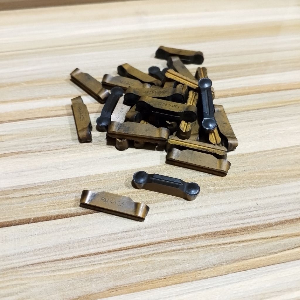 Insert grooving radius R3 carbide bekas pahat pisau bubut potong 6mm insert potong radius R3