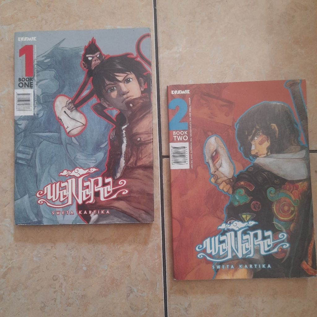 Set Komik Wanara 1-2 Sweta Kartika Original