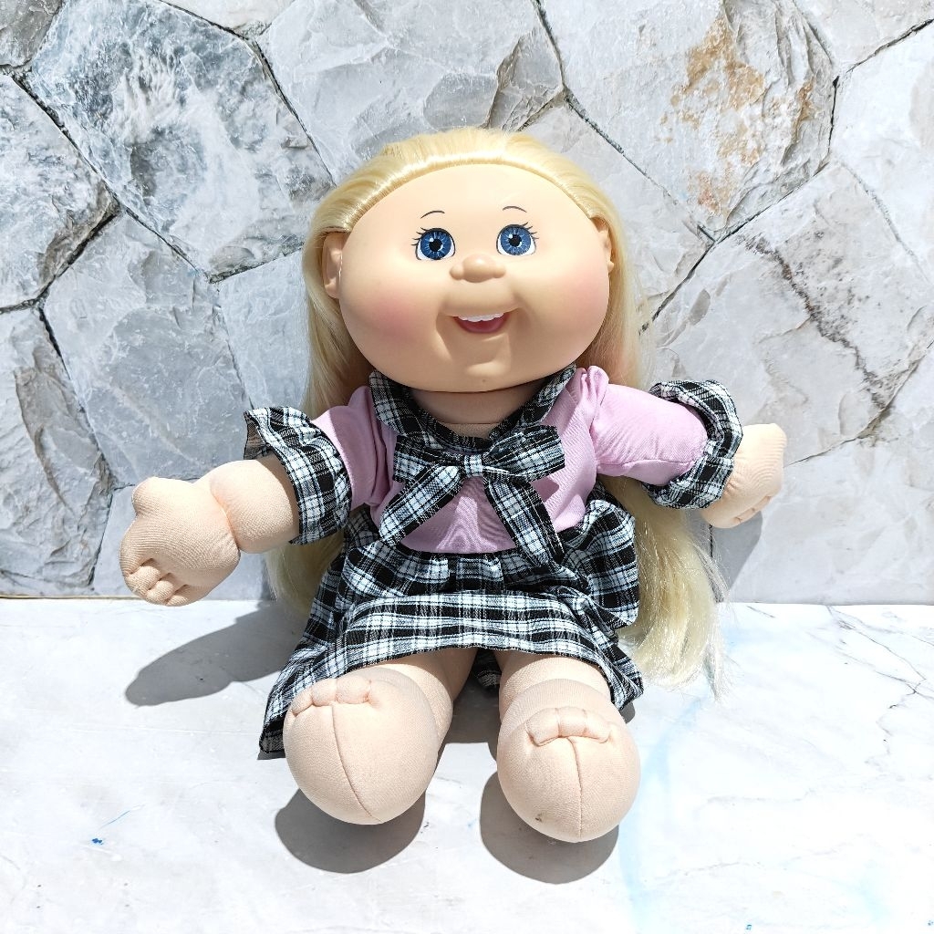 Boneka CPK Cabbage Patch Kids Doll Blonde Hair